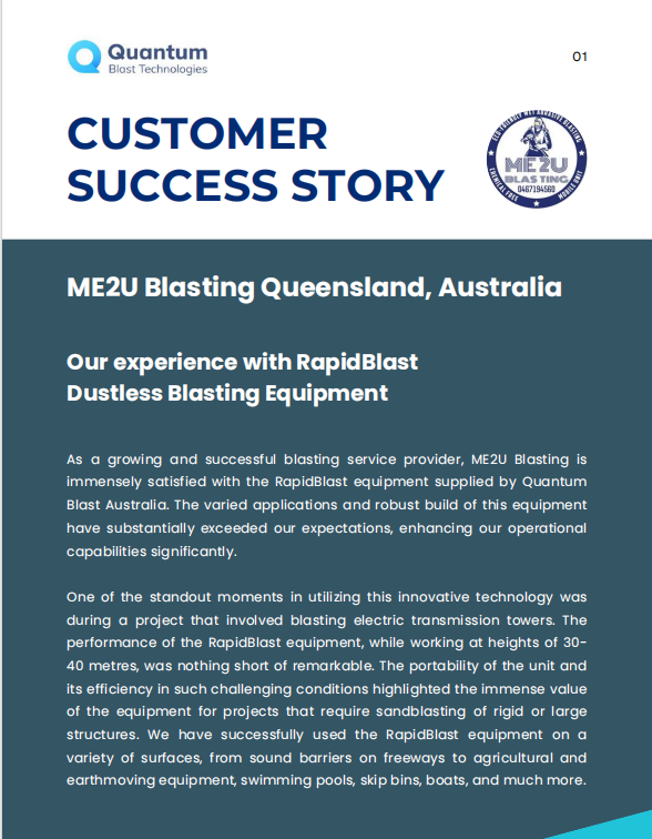 ME2U Blasting, QLD